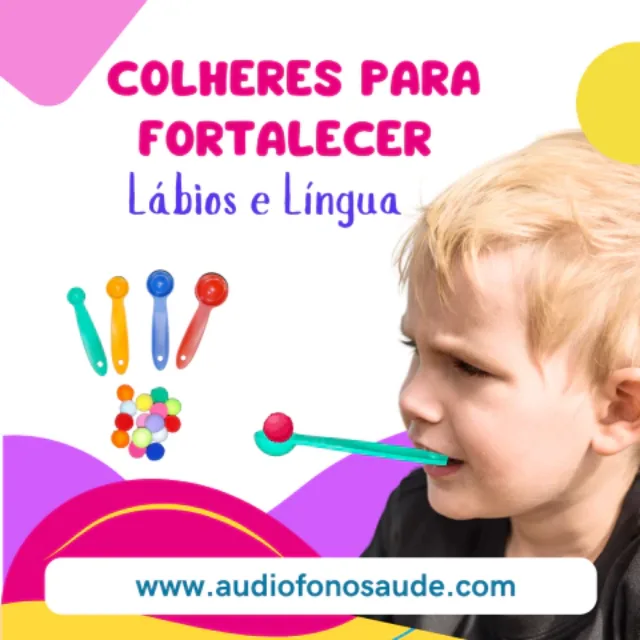 Foto do produto na loja: Colheres para Fortalecer Lábios e Língua