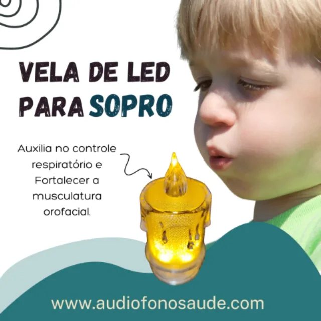 Foto do produto na loja: Vela de Led para Sopro