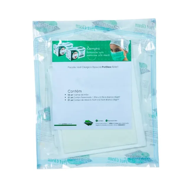 Foto do produto na loja: Kit Cirúrgico Estéril Nº 2 30GR - ProtDesc